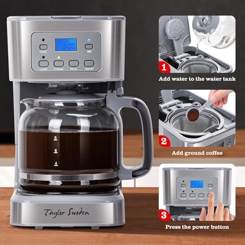 12 Cup Programmable Coffee Maker