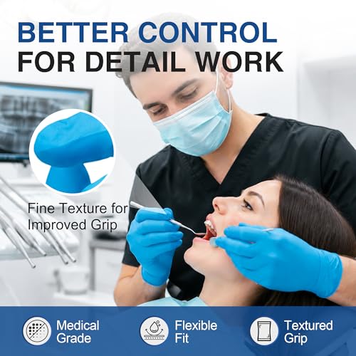 Mdeical Nitrile Exam Gloves (100 Count)