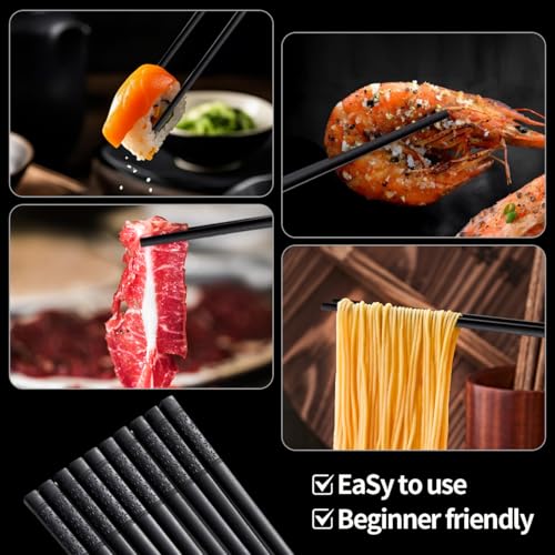 10 Pairs Fiberglass Chopsticks