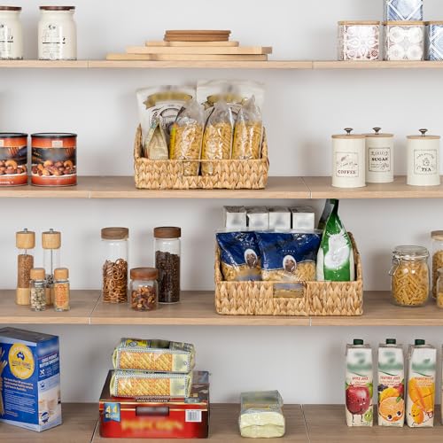 Pantry Baskets for Organizing (2 Count)