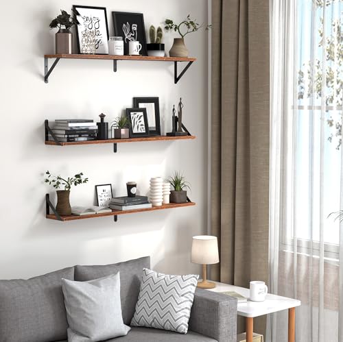 Floating Shelves for Wall (3 Count)