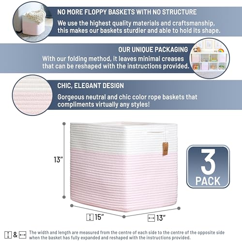 13x15x13 Kallax Storage Cubes (3 Count)