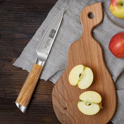 Damascus Paring Knife 3.75"
