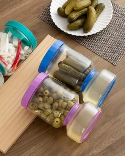 Pickle Jar with Strainer Flip (2 Count)