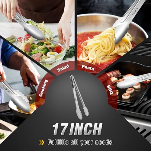 17 Inch Extra Long Grill Tongs