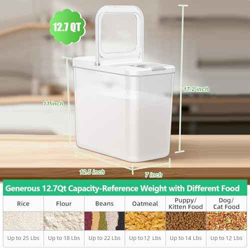 Rice Flour Storage Container