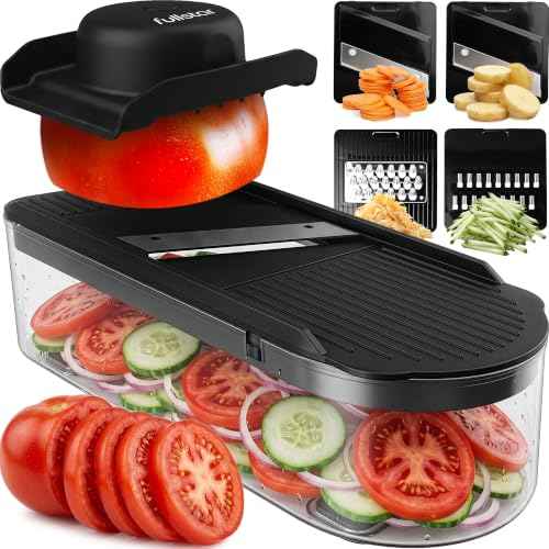 Essential Mandoline Vegetable Slicer & Julienne Cutter