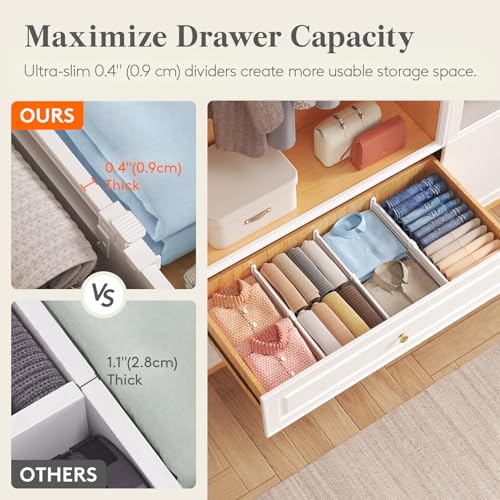 5" Tall Drawer Dividers (12 Count)