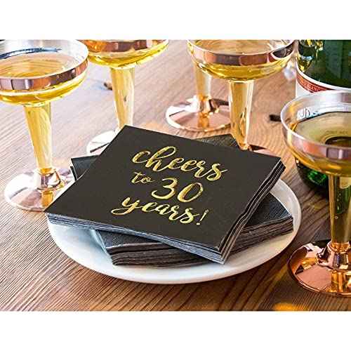 30th Birthday Napkins (50 Count)