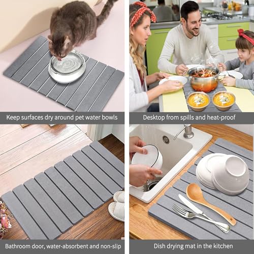 Stone Drying Mat for Kitchen Counter