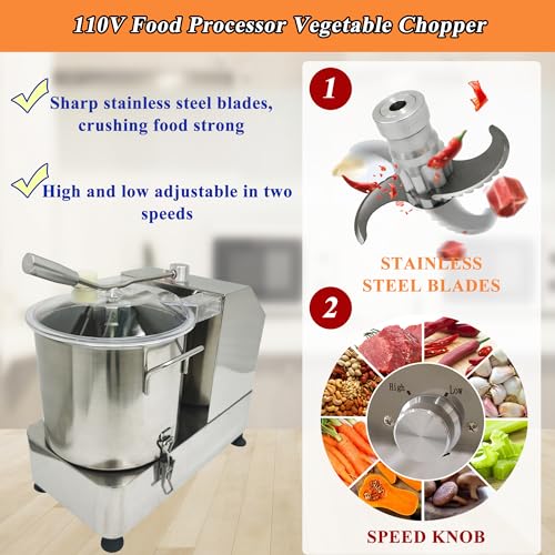 9L Food Processor & Vegetable Chopper