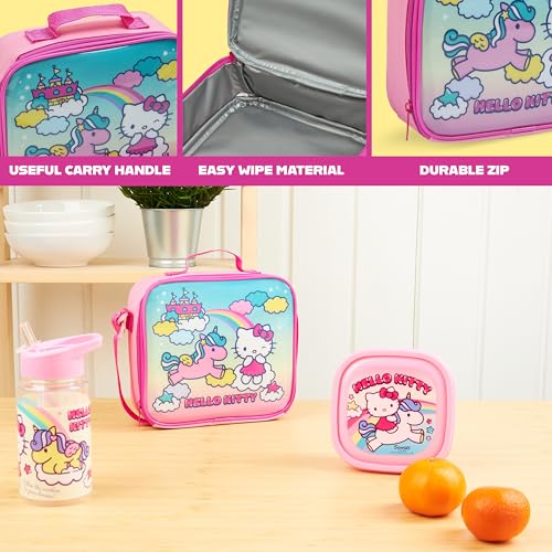 Hello Kitty Girls Lunch Box 3Pc Set (3 Count)