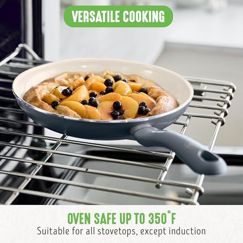 16 Piece Ceramic Nonstick Pots & Pans Cookware Set
