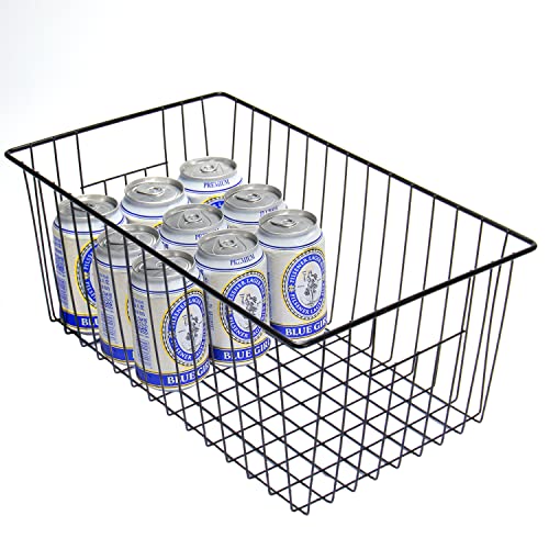 16inch Freezer Wire Storage Organizer Baskets (4 Count)