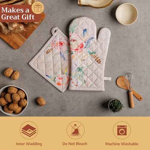 Maison d'Hermine Oven Gloves 100% Cotton Oven Mitt