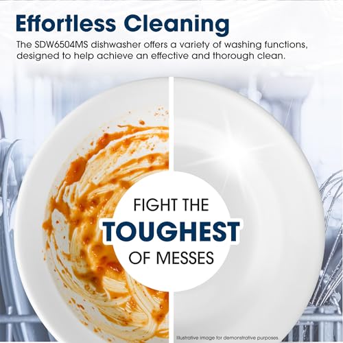 SDW6504MS Stainless Steel Dishwasher