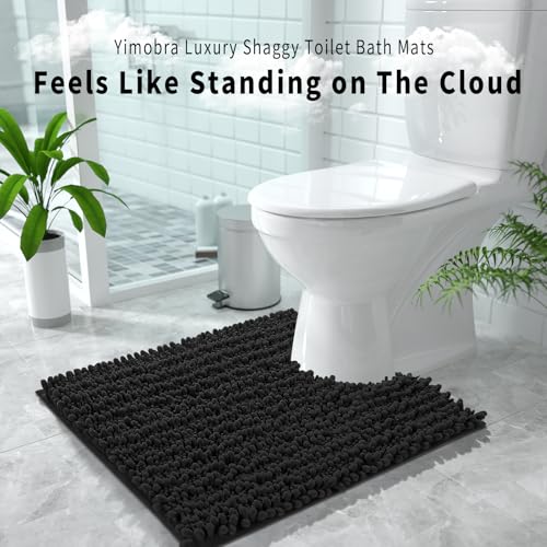 Toilet Rug U Shaped Washable 24x20 Inch