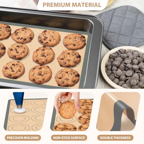 Silicone Baking Mat Set of 6 (6 Count)