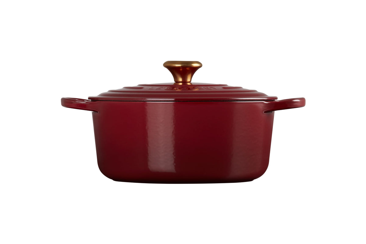 Enameled Cast Iron Round Dutch Oven