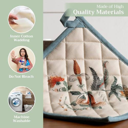 Pot Holders 100% Cotton Potholders (2 Count)