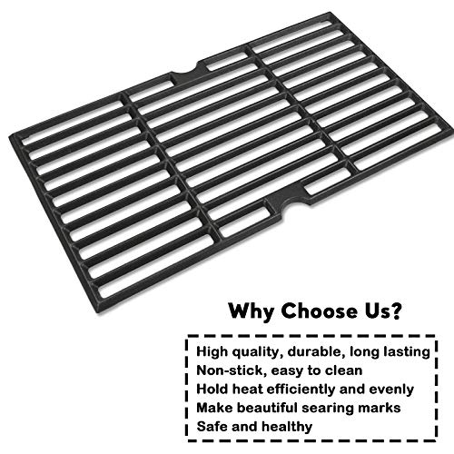 Cast Iron Cooking Grates for Dyna glo DGF493BNP DGF493PNP