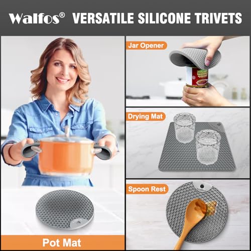 Silicone Trivet Mats (4 Count)