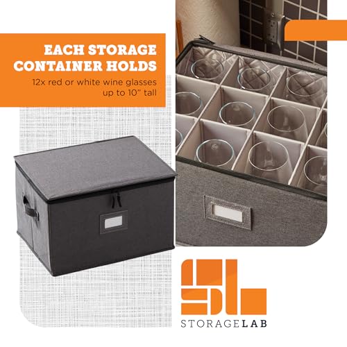 Wine Glass Storage Case