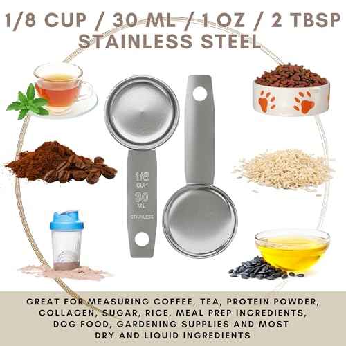 1 8 Cup Stainless Steel Measuring Cup