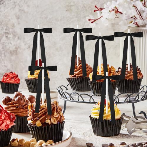 Bow Cake Toppers (10 Count)