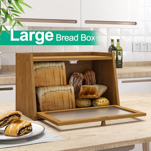 Bread Box for Kitchen Counter