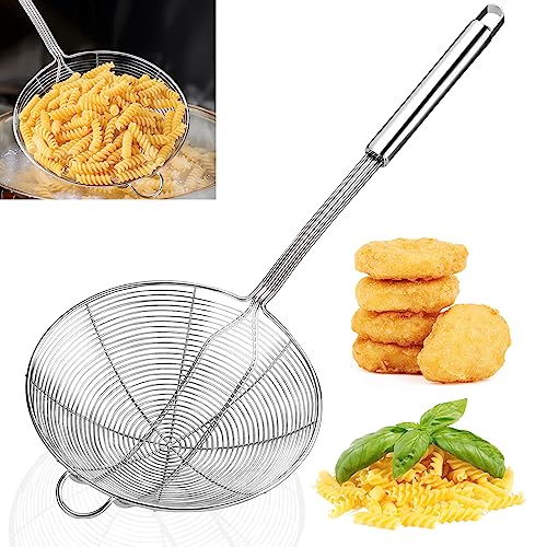 16.5 Inch Spider Strainer Cooking Skimmer for Cooking and Frying