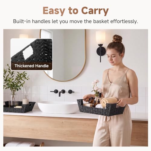 Pantry Baskets for Organizing (2 Count)