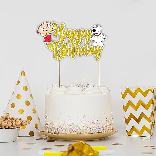 Stewe Grifin Happy Birthday Cake Topper