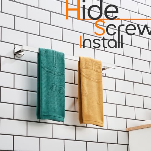 20 Inch Bathroom Towel Bar Bath Towel Rack Kitchen Towel Holder Towel Shelf Wall Mounted SUS304 Stainless Steel Polished Chrome AN4001CH