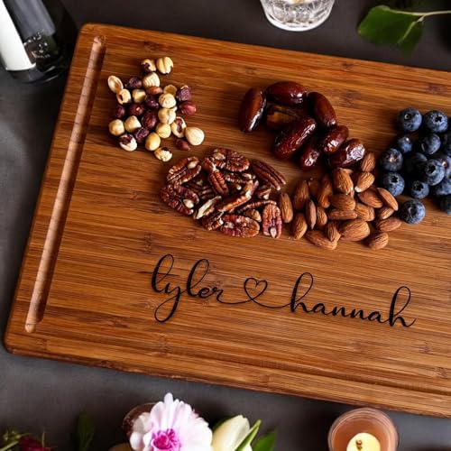Handmade Personalized Bamboo Cutting Board