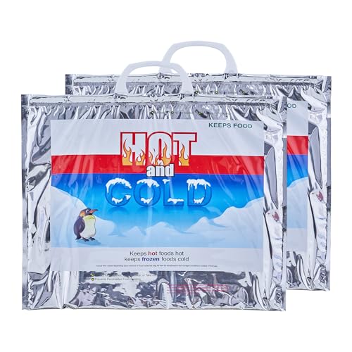 Hot and Cold Insulated Bags for Food Delivery