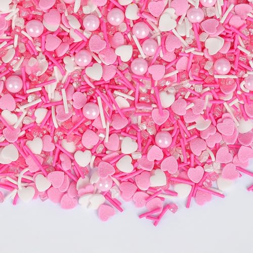 Edible Heart Sprinkles (4.5 Ounce)