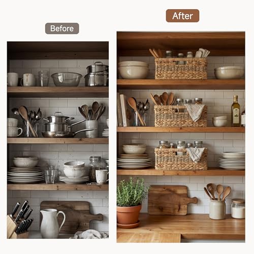 Large Wicker Baskets for Organizing