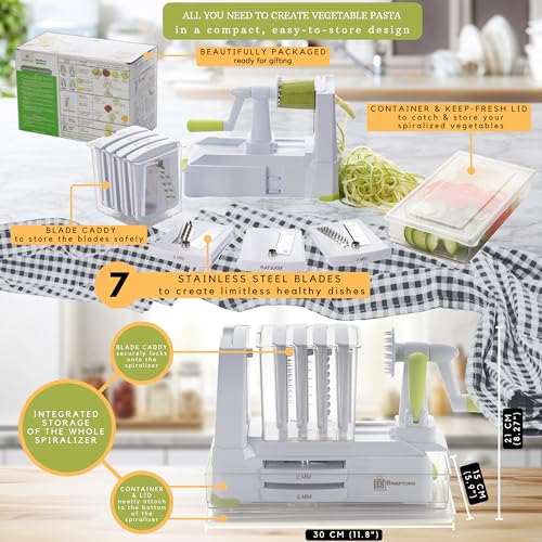 7 Blade Vegetable Spiralizer