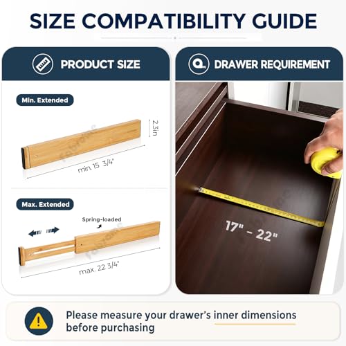 Drawer Divider 6 Pack (6 Count)