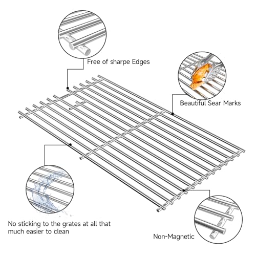 15'' x 22.5'' Stainless Steel Grill Cooking Grid Grate for Weber