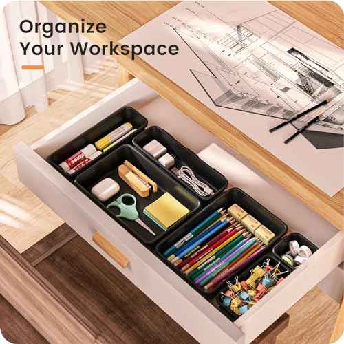 Military Grade】 Drawer Organizer (28 Count)
