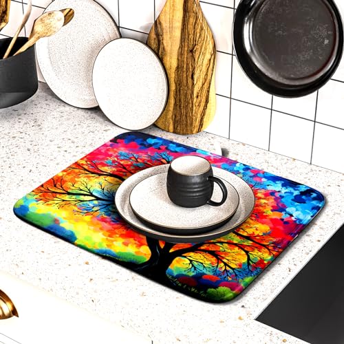 Microfiber Drying Mat Kitchen Counter
