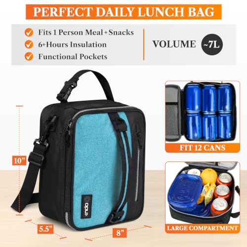 Insulated Lunch Bag for Men Women Kids