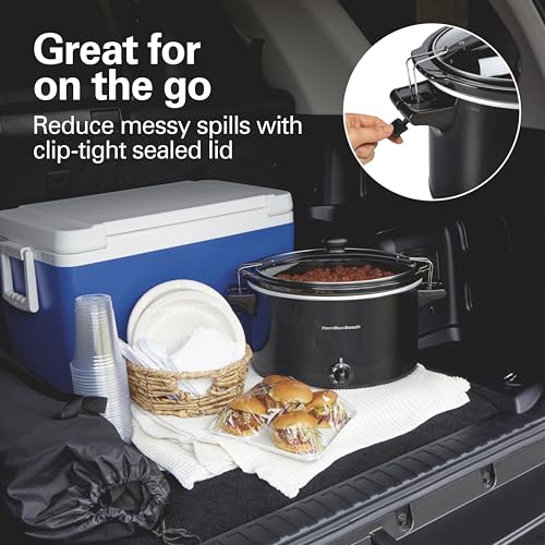 Stay or Go Extra Large 10 Quart Portable Slow Cooker