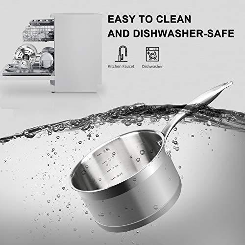 Stainless Steel Sauce Pan with Lid