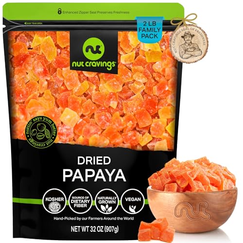 Dried Papaya Chunks (32 Ounce)