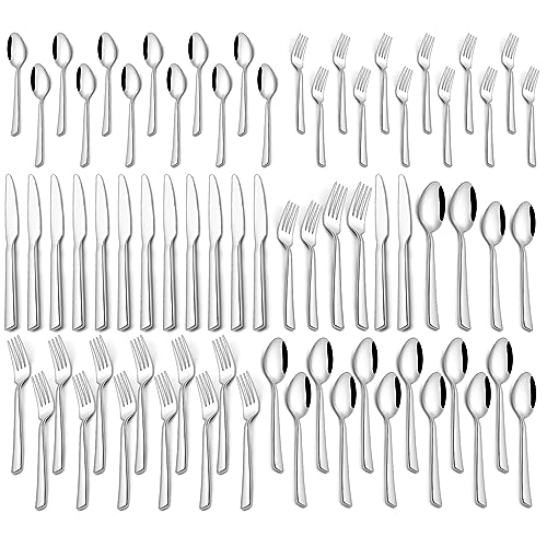 60 Piece Silverware Set (60 Count)