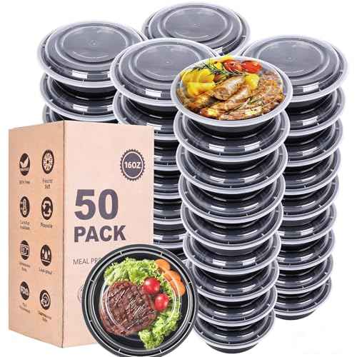 Meal Prep Containers (50 Count)