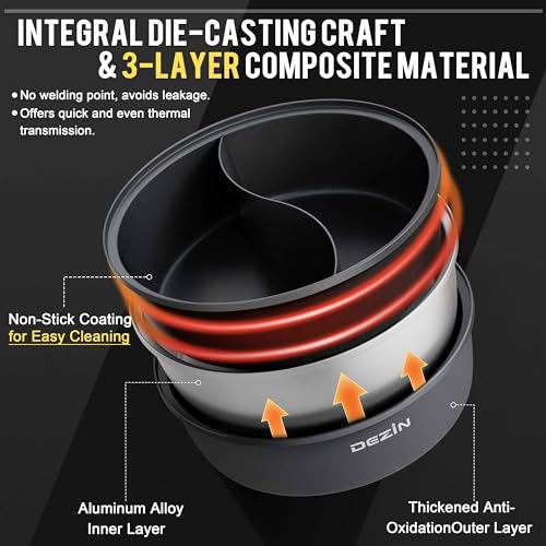 6L Hot Pot Electric with Divider
